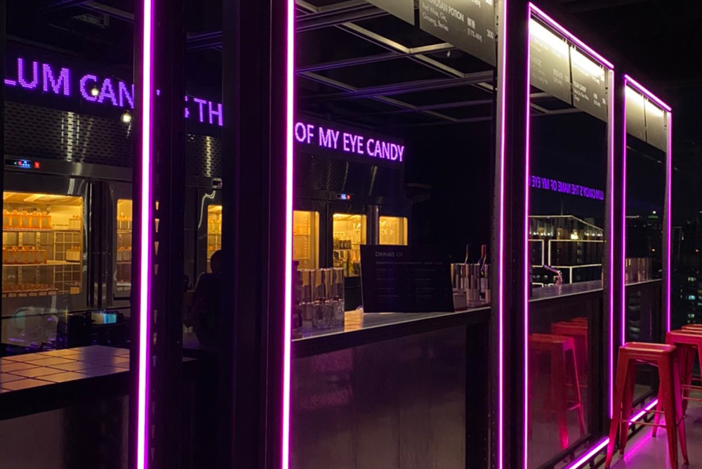 萬豪台中豐邑MOXY飯店<span> MOXY Roof bar XOXO