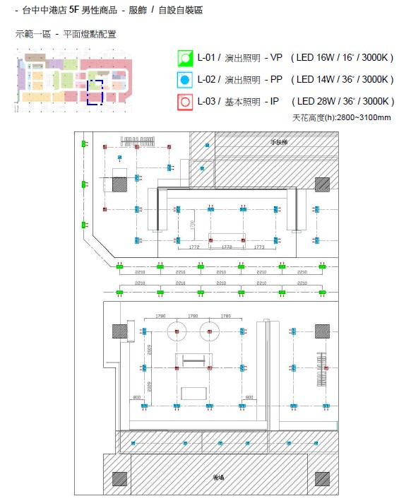 新光三越商場照明顧問<span>Shin Kong Mitsukoshi, Taipei</span>