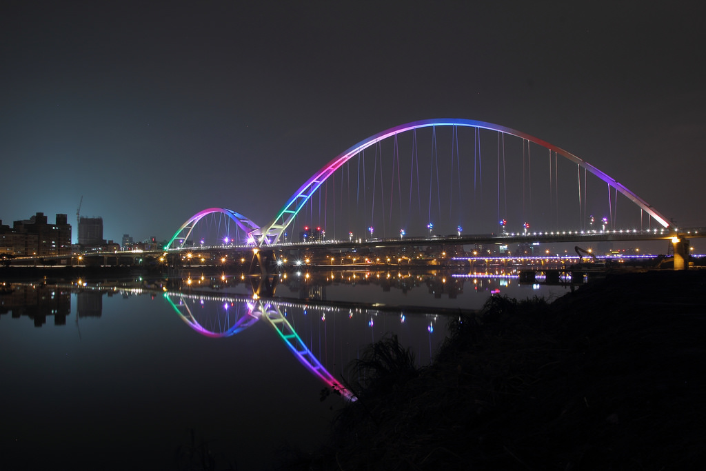 大漢溪 新月橋<span>Crescent Bridge, New Taipei City</span>