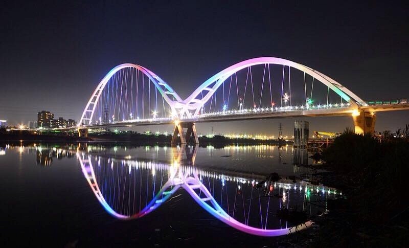 大漢溪 新月橋<span>Crescent Bridge, New Taipei City</span>