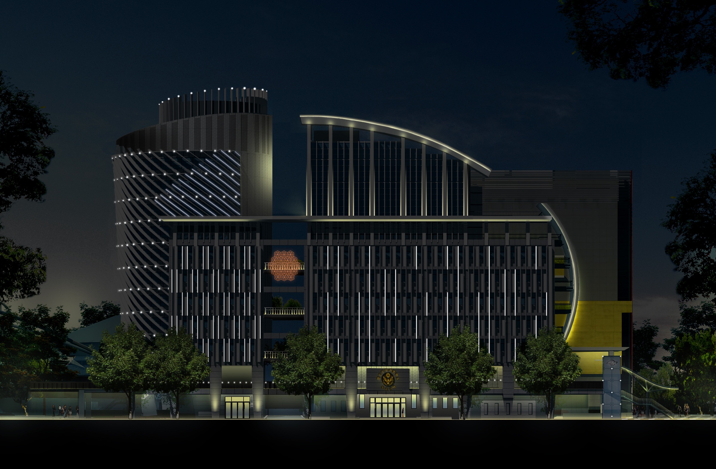 松山分局捷運共構<span>Songshan Precinct integrated with MRT construction</span>