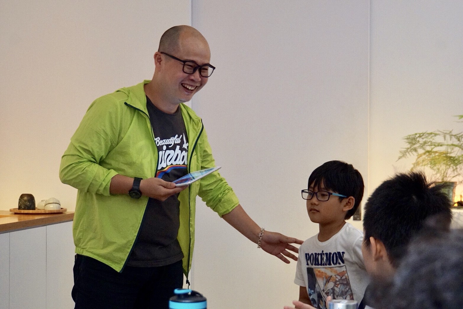中山國小資優班來訪<span>The Visitation of Zhongshan Elementary School Gifted Class</span>
