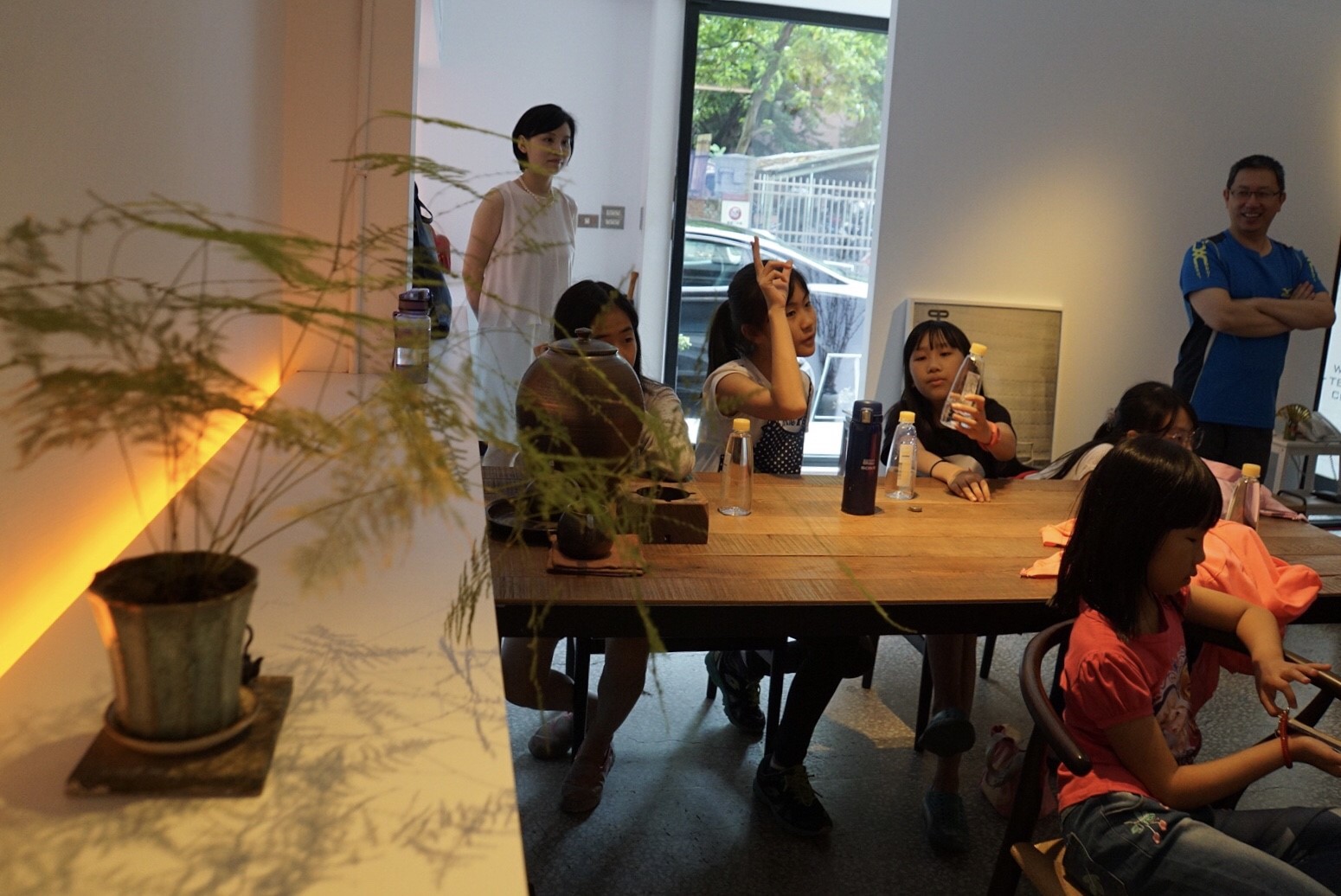 中山國小資優班來訪<span>The Visitation of Zhongshan Elementary School Gifted Class</span>