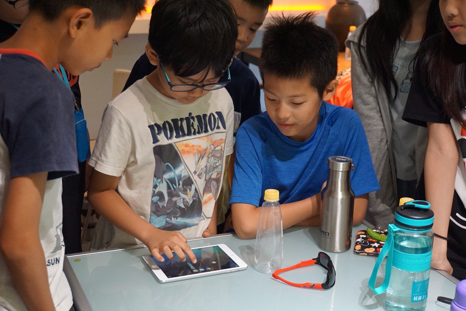 中山國小資優班來訪<span>The Visitation of Zhongshan Elementary School Gifted Class</span>